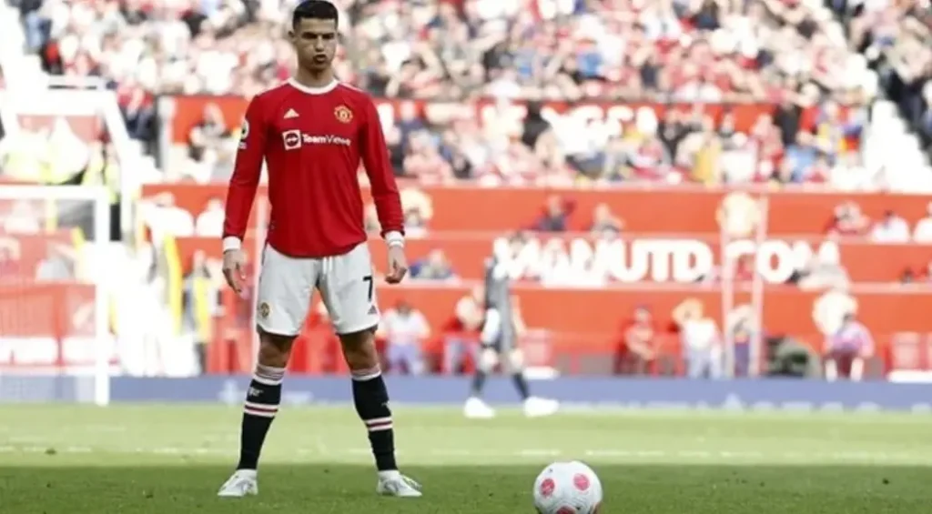 Football player Cristiano Ronaldo - The greatest legend in sports history